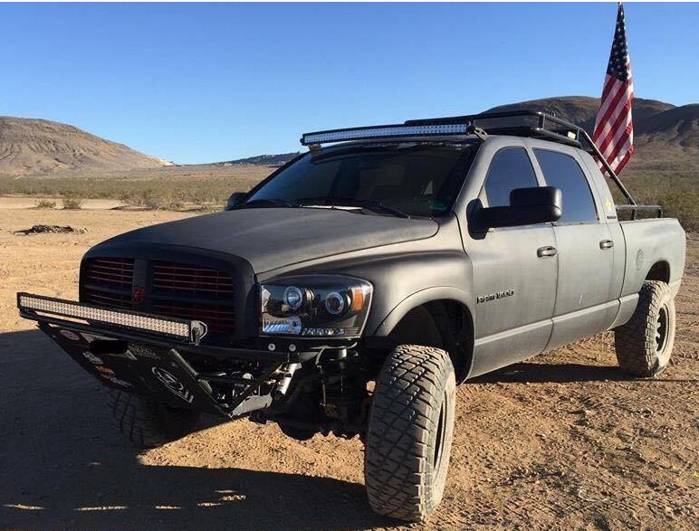 Roadrunner 4.5" Fiberglass Fenders 02-08 Dodge Ram Conversion